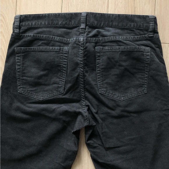J. Crew Matchstick Corduroy Pants in Dark Grey Size 27 - Picture 7 of 11